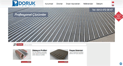 Desktop Screenshot of doruk-yapi.com